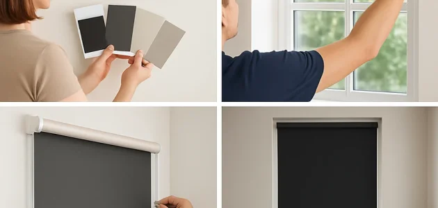 Rolety zaciemniające – jak wybrać idealne do sypialni?